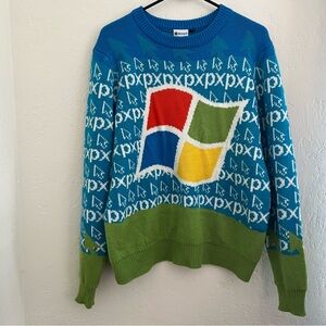 Microsoft Ugly Christmas Sweater Medium